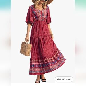 Size: M color: red